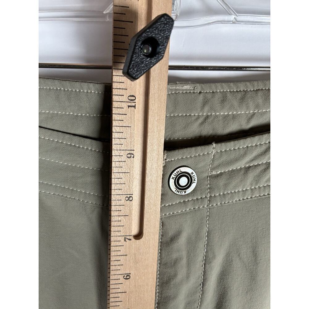 Kuhl Womens 8 Khaki Hiking Pants Nylon Stretch Straight Leg Outdoor Gorpcore - Picture 8 of 8